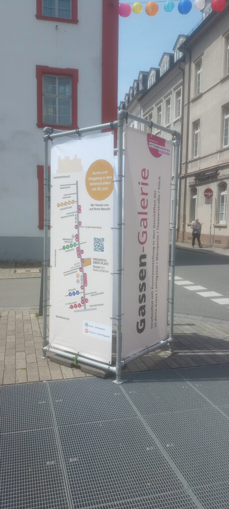 Spannbannersäule  100 x 255